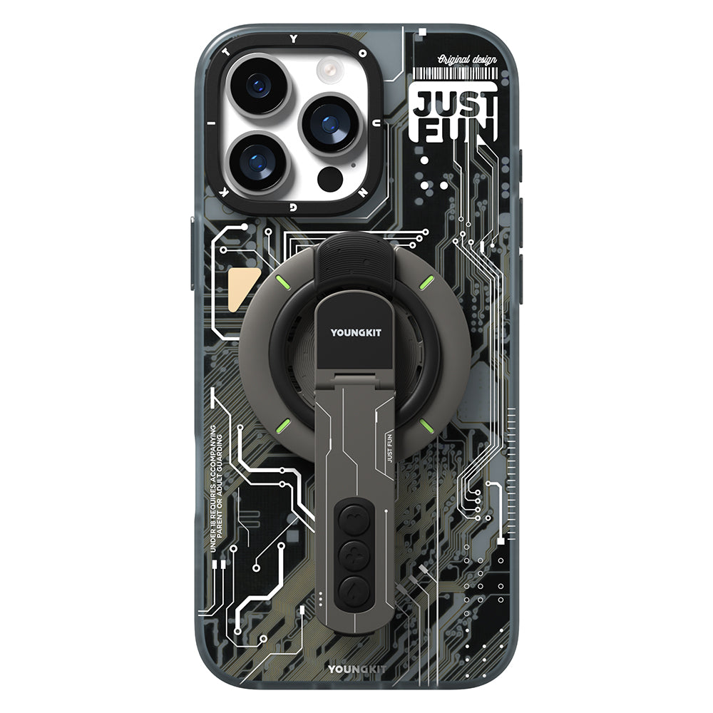 Youngkit Technology Serisi Telefon ve Tabletler için Magnetik Ring Stand Youngkit Technology Serisi Telefon ve Tabletler için Magnetik Ring Stand